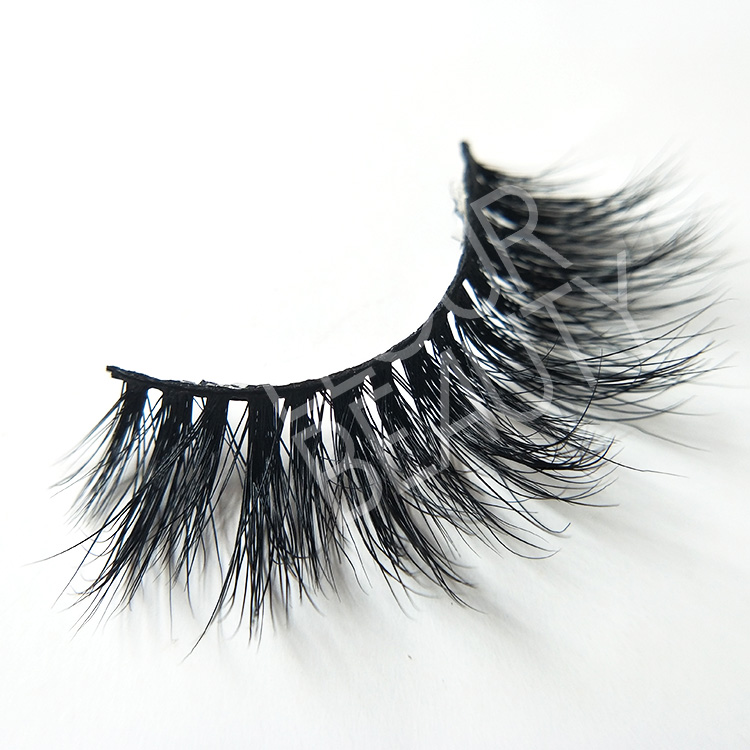 3D wispy styles luxury mink lashes manufacturer China ED09